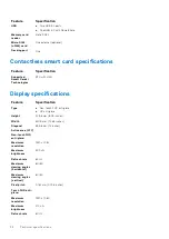 Preview for 38 page of Dell Latitude E5470 Owner'S Manual