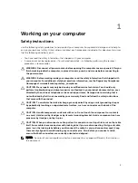 Preview for 3 page of Dell Latitude E5570 Owner'S Manual