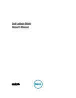 Предварительный просмотр 1 страницы Dell Latitude E6230 Owner'S Manual