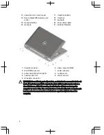 Preview for 2 page of Dell Latitude E6320ATG Setup And Features Information