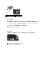 Предварительный просмотр 49 страницы Dell Latitude E6400 ATG Service Manual