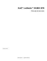 Dell Latitude E6400 XFR (Spanish) Manual De Servicio preview