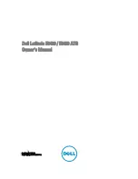 Dell Latitude E6430 Owner'S Manual preview