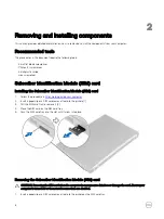 Preview for 8 page of Dell Latitude E7270 Owner'S Manual