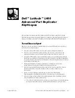 Preview for 66 page of Dell Latitude L400 User Manual