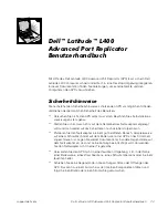 Preview for 92 page of Dell Latitude L400 User Manual