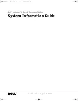 Preview for 3 page of Dell Latitude Latitude Z System Information Manual