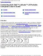 Предварительный просмотр 129 страницы Dell Latitude LS Series User Manual