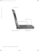 Предварительный просмотр 22 страницы Dell Latitude V700 Information Manual