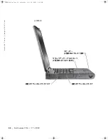 Предварительный просмотр 52 страницы Dell Latitude V700 Information Manual