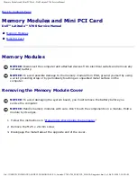 Preview for 15 page of Dell Latitude V700 Service Manual
