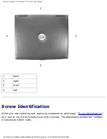 Предварительный просмотр 6 страницы Dell Latitude V710 Service Manual