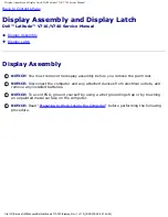 Предварительный просмотр 45 страницы Dell Latitude V710 Service Manual