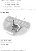 Предварительный просмотр 57 страницы Dell Latitude V710 Service Manual