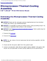 Предварительный просмотр 67 страницы Dell Latitude V710 Service Manual