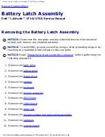Предварительный просмотр 90 страницы Dell Latitude V710 Service Manual