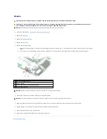 Preview for 38 page of Dell Latitude X1 Service Manual