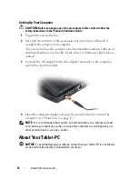 Предварительный просмотр 12 страницы Dell Latitude XT Quick Reference Manual