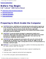 Preview for 2 page of Dell Lattitude D600 Service Manual
