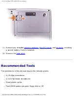 Preview for 4 page of Dell Lattitude D600 Service Manual