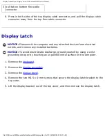 Preview for 39 page of Dell Lattitude D600 Service Manual