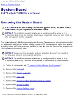 Preview for 66 page of Dell Lattitude D600 Service Manual