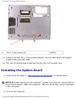 Preview for 68 page of Dell Lattitude D600 Service Manual