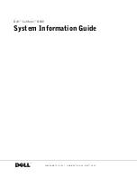 Preview for 3 page of Dell Lattitude D600 System Information Manual