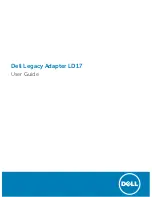 Preview for 1 page of Dell Legacy Adapter LD17 User Manual