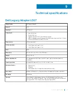 Preview for 15 page of Dell Legacy Adapter LD17 User Manual