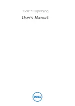 Предварительный просмотр 1 страницы Dell Lightning User Manual