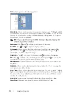 Preview for 18 page of Dell M109s - DLP Projector User Manual