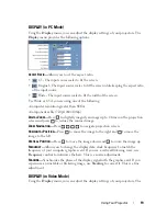 Preview for 19 page of Dell M109s - DLP Projector User Manual