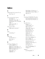 Preview for 33 page of Dell M109s - DLP Projector User Manual