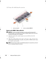 Предварительный просмотр 142 страницы Dell M1330 - XPS - Core 2 Duo 1.83 GHz Owner'S Manual