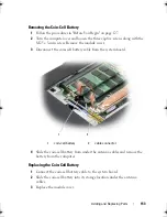 Предварительный просмотр 153 страницы Dell M1330 - XPS - Core 2 Duo 1.83 GHz Owner'S Manual