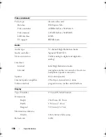 Предварительный просмотр 168 страницы Dell M1330 - XPS - Core 2 Duo 1.83 GHz Owner'S Manual