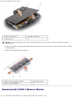 Preview for 9 page of Dell M1330 - XPS - Core 2 Duo 1.83 GHz Service Manual