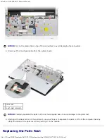 Preview for 37 page of Dell M1330 - XPS - Core 2 Duo 1.83 GHz Service Manual