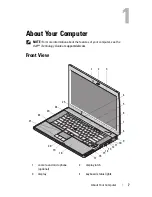 Preview for 7 page of Dell M4400 - Precision Mobile Workstation Quick Reference Manual