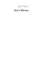 Предварительный просмотр 1 страницы Dell Mini 5 User Manual