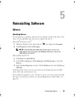 Preview for 49 page of Dell Mobile Workstation Precision M2400 Quick Reference Manual