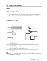 Preview for 5 page of Dell Mouse Combo KM636 User Manual