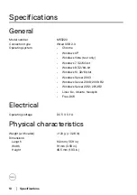 Preview for 10 page of Dell MS3220 User Manual