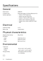 Предварительный просмотр 12 страницы Dell MS3320W User Manual