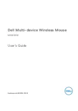 Preview for 1 page of Dell MS5320W User Manual