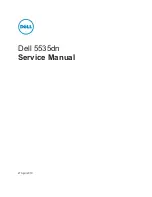 Dell Multifunction Laser Printer 5535dn Service Manual preview