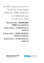 Preview for 1 page of Dell N1100-ON Reference Manual