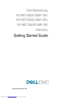 Dell N1108P-ON Getting Started Manual preview