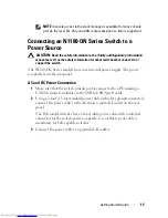 Preview for 15 page of Dell N1108P-ON Getting Started Manual